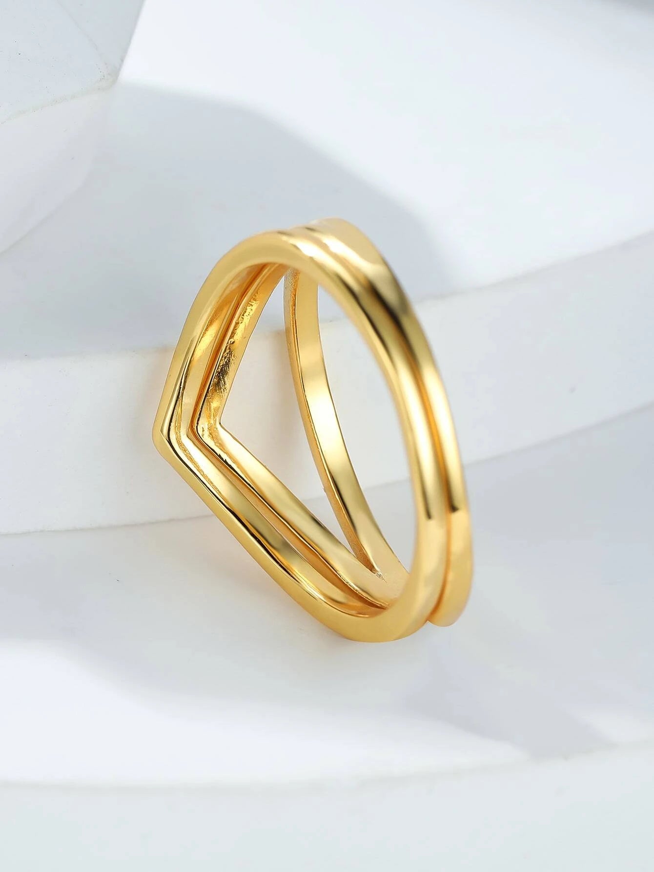 1pc Fashionable Couple Ring With Simple Design Suitable For Business  Occasions And Parties, Perfect Valentine's Day Gift, Campus Minimalist  Style Accessory | SHEIN USA